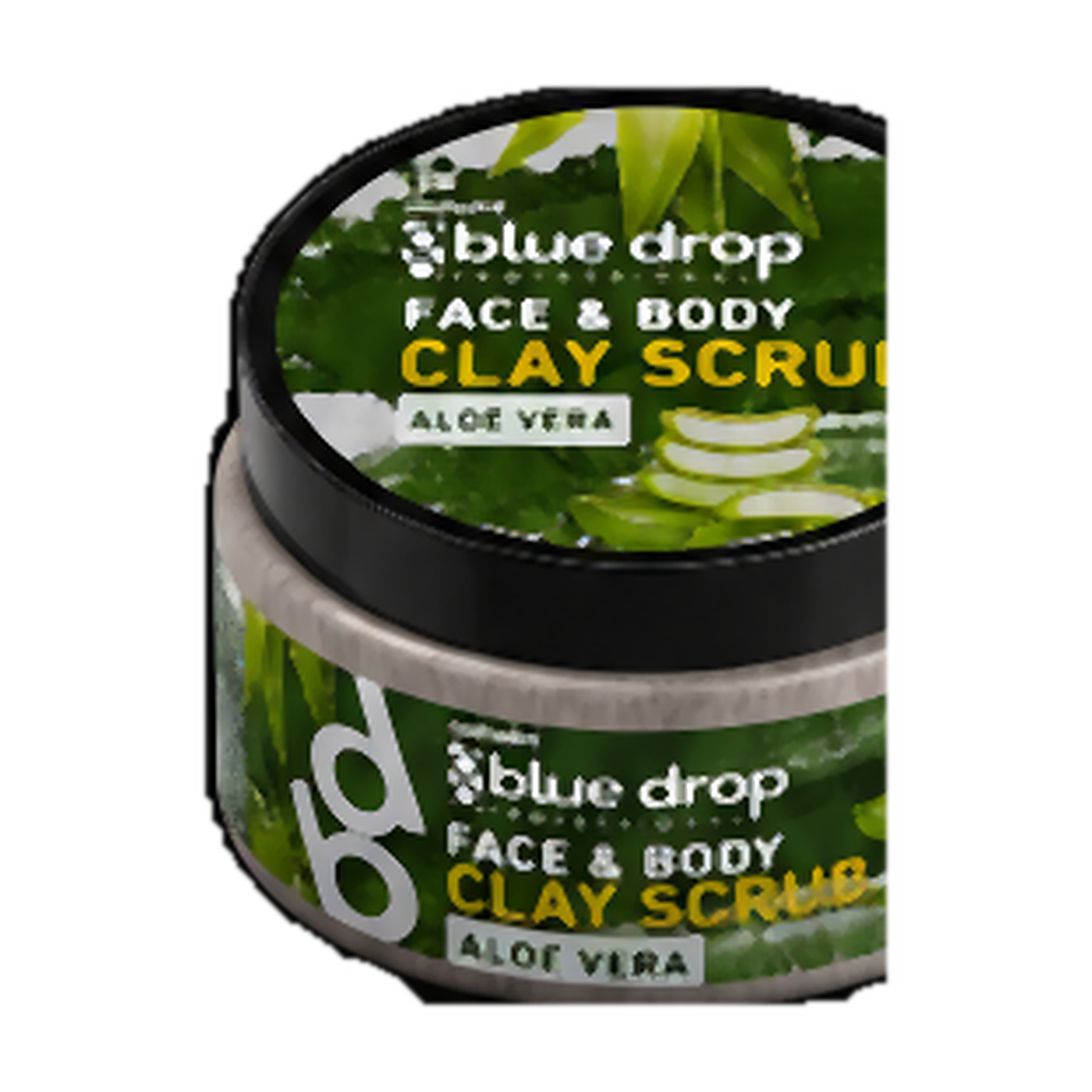 Ostwint Blue Drop Face & Body Clay Scrub Aloe Vera